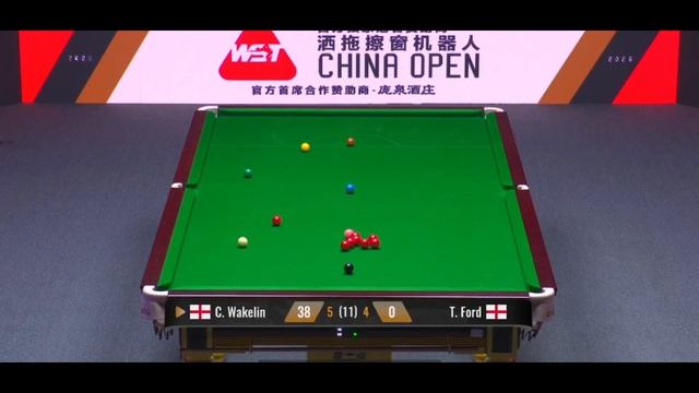СНУКЕР..ФИНАЛЬНЫЙ Фрейм. Крис Уэйклин - Том Форд. China Open.