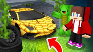 нашел машину 1000-летней давности! Майнкрафт Minecraft!
