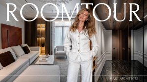 Обзор квартиры 110 м² в современной классике на мансардном этаже