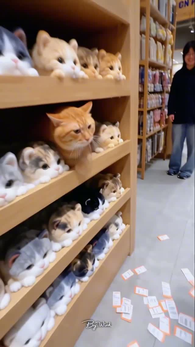 Пранк в магазине игрушек: Часть 2! Решила повесить ценник на кота... 💀😂🛍️