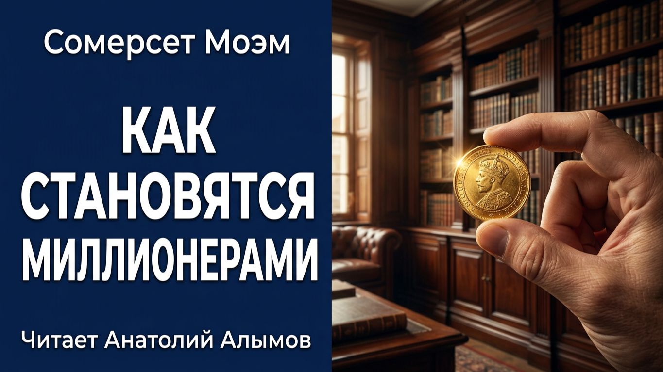 Сомерсет Моэм. Как становятся миллионерами. Читает Анатолий Алымов. Аудиокнига