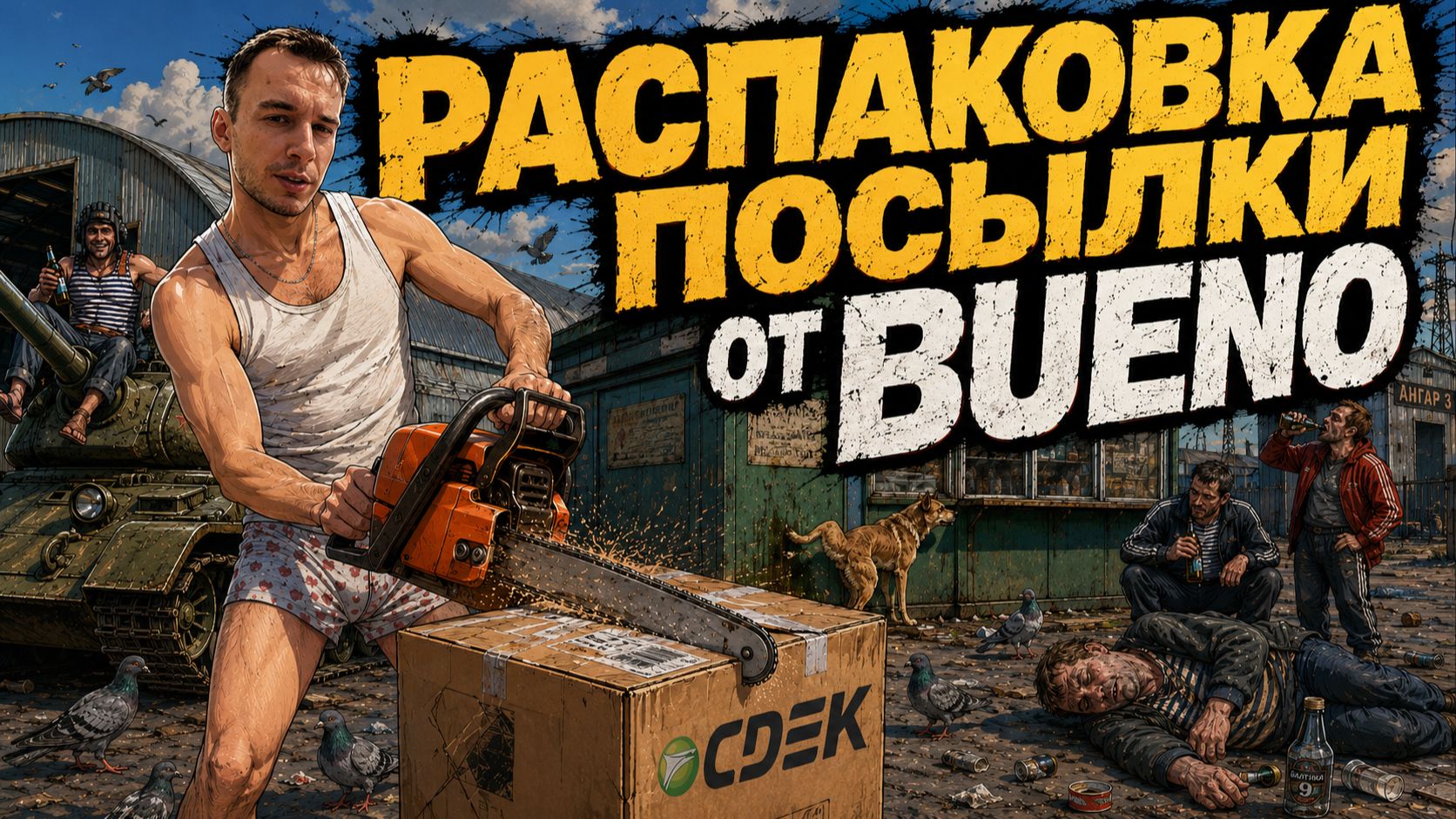 НЕ ОБЫЧНАЯ РАСПАКОВКА ПОСЫЛКИ ОТ BUENO