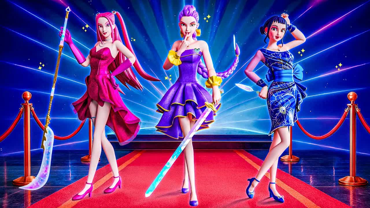 ПРЕОБРАЖЕНИЕ РУМИ МИРЫ И ЗОИ?! K-Pop Охотницы на Демонов: Huntrix анимация