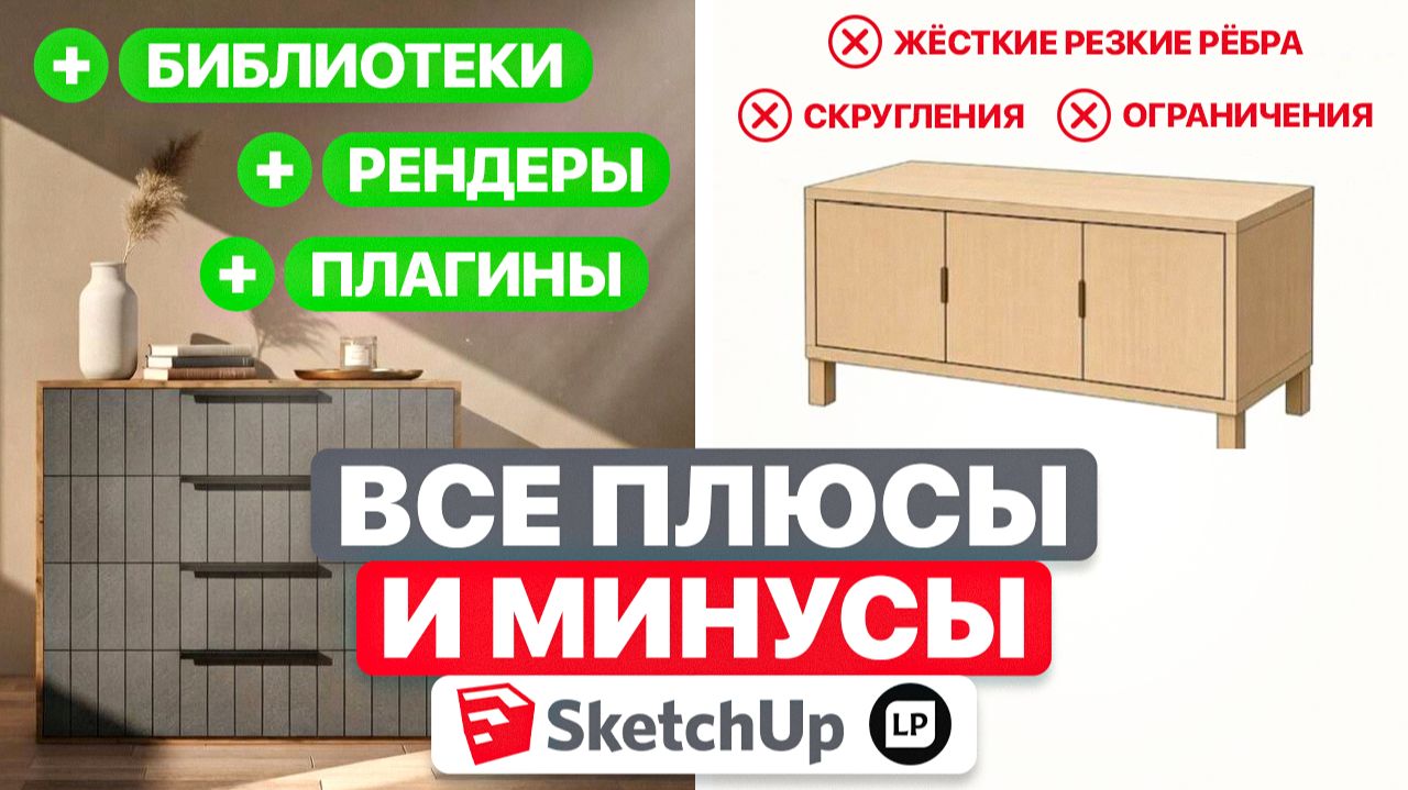 Стоит ли изучать SketchUp в 2026 году? Честно о плюсах и минусах