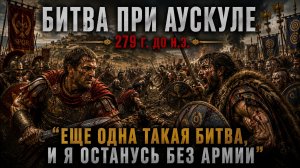 Битва при Аускуле (279 г. до н.э.) — Еще одна такая битва, и я останусь без армии.