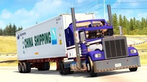 734 / ATS 1.60 / Kenworth W900A 1974 / Работаем.