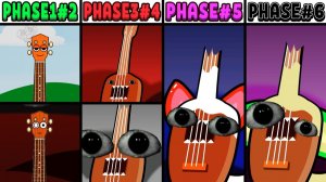 INCREDIBOX SPRUNKI: ВСЕ ФАЗЫ ОС UKULELE 🎸 — С 1 ПО 6! 🚀🌀