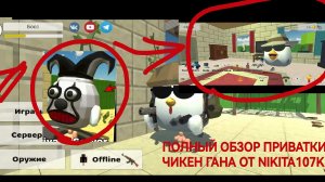 ПОЛНЫЙ ОБЗОР ПРИВАТКИ ПО ЧГ #Chickengun #чикенган #обзор #полныйобзор #прихватки #приватныйсервер
