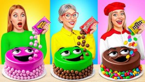 Кулинарный Челлендж_ Я против Бабушки _ Фантастические Лайфхаки с Едой
