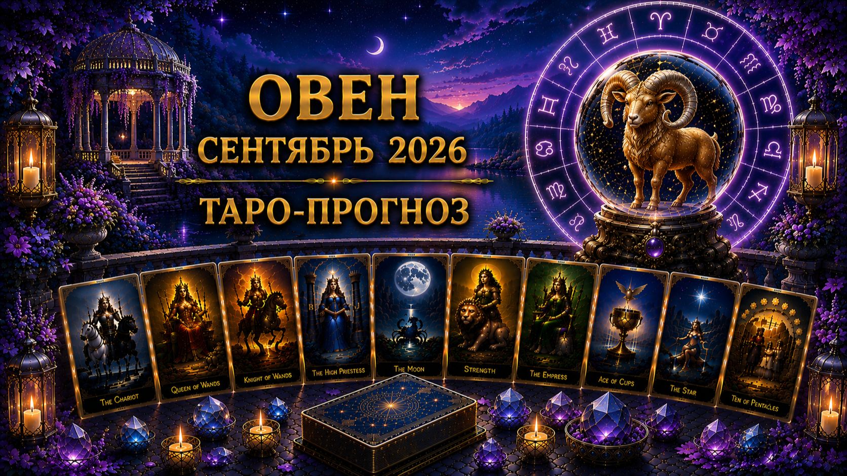 Овен ♈ Таро прогноз на сентябрь 2026 года