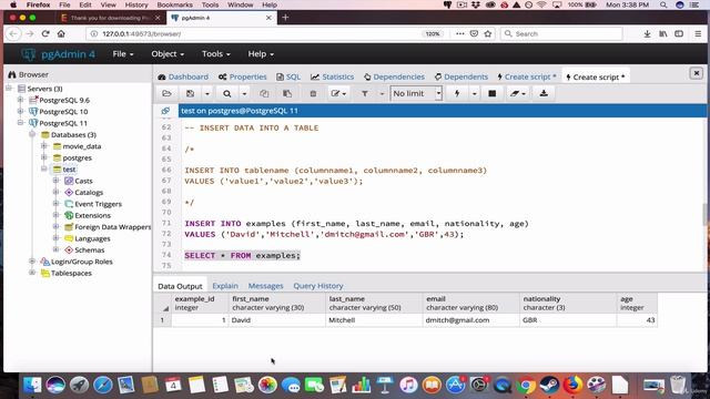 04 2. Inserting Data Into A Table