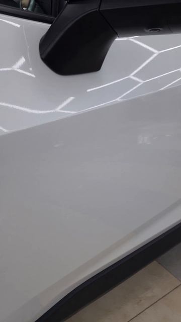 Toyota Rav4 - ремонт сложной вмятины на дверях