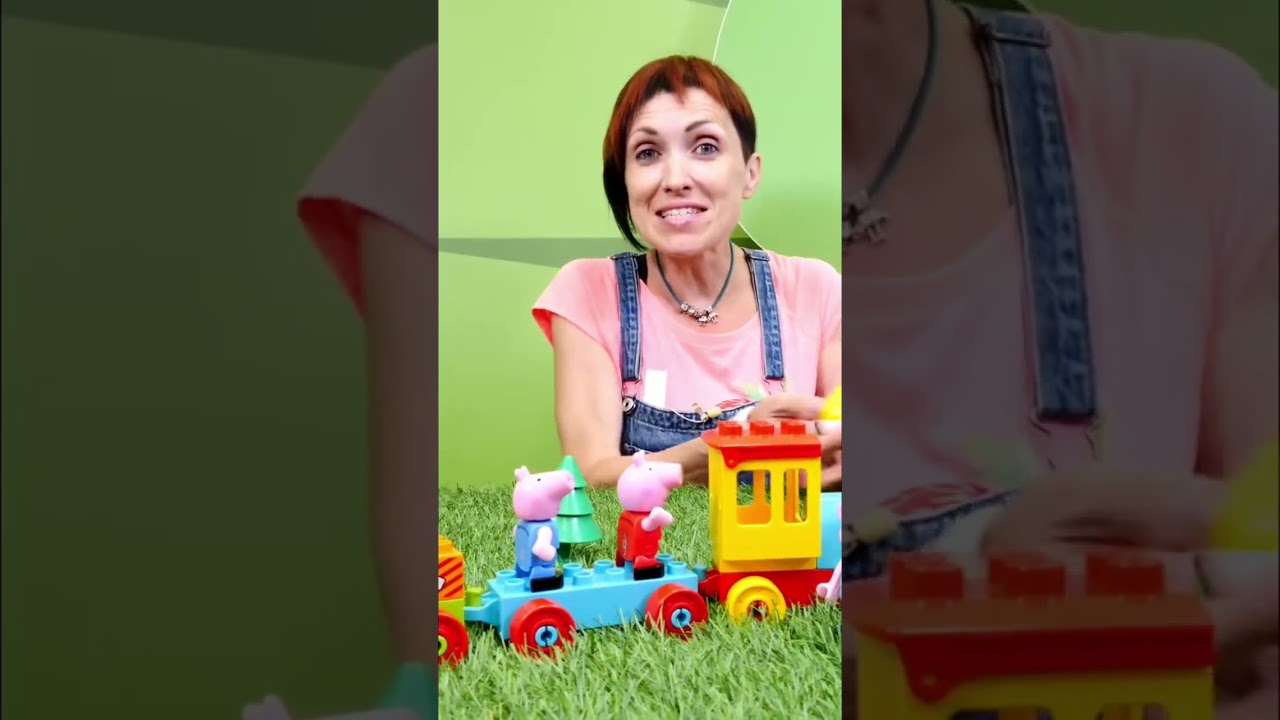 Что быстрее поезда? Маша и свинки ищут ответ!