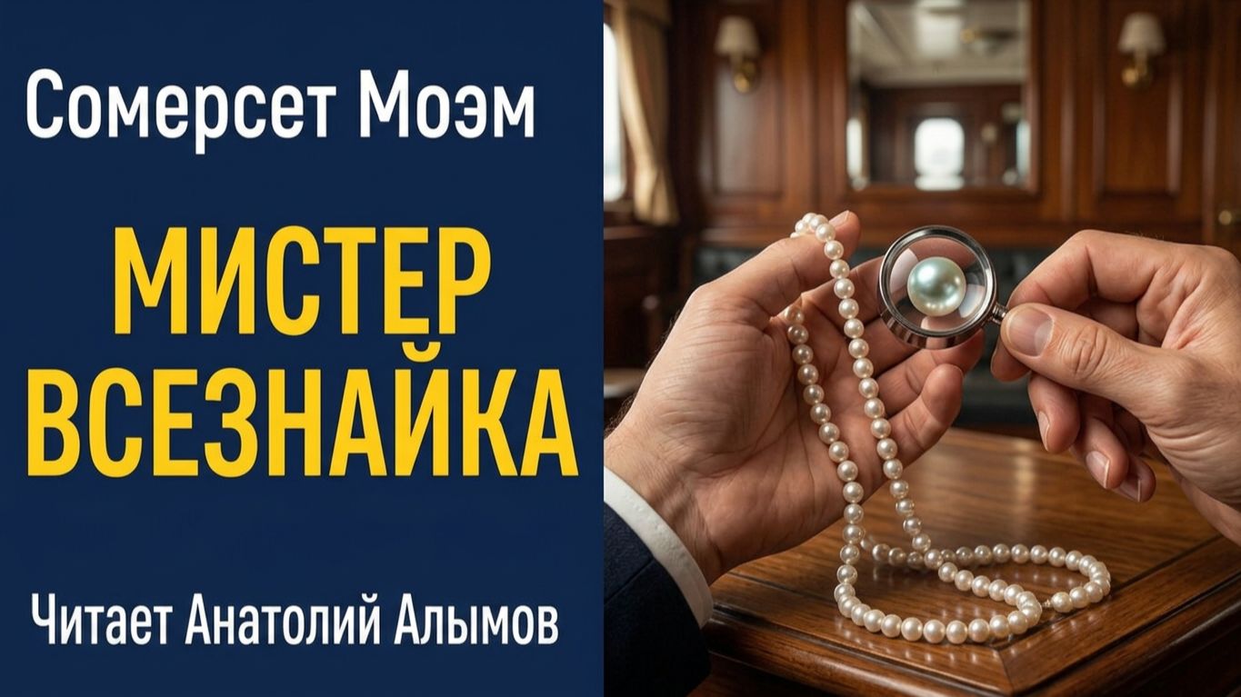 Сомерсет Моэм. Мистер Всезнайка. Читает Анатолий Алымов. Аудиокнига