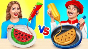 Крутой Арт-Челлендж_ 3d-Ручка и Блинчики _ Смешные Челленджи от Multi DO Smile