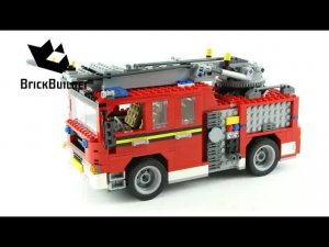 Lego Creator 6752 Пожарная машина — сборка Lego
