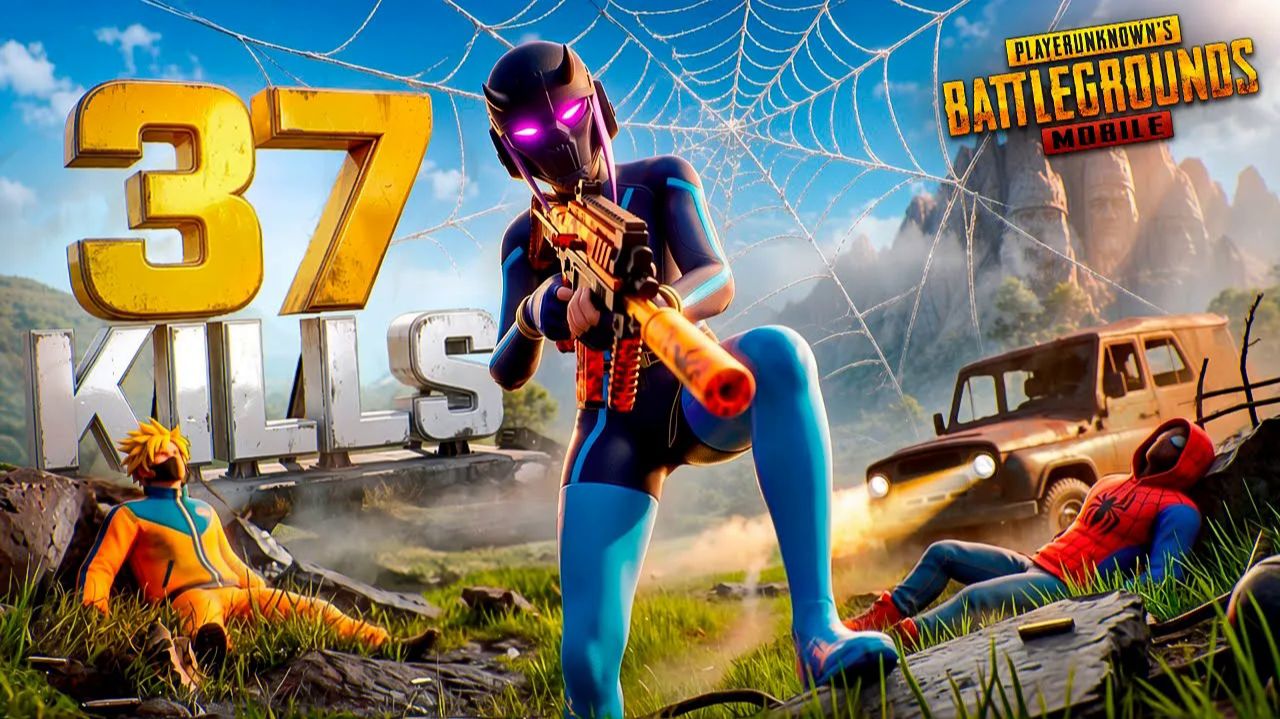НЕФИГА СЕБЕ - 37 КИЛОВ ЗА ОДИН МАТЧ 😈😎 PUBG Mobile - С ВЕБКОЙ НА РУКИ | ПУБГ МОБАЙЛ