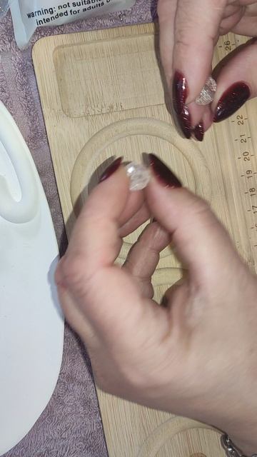 Распаковочка. Бусины-льдинки.