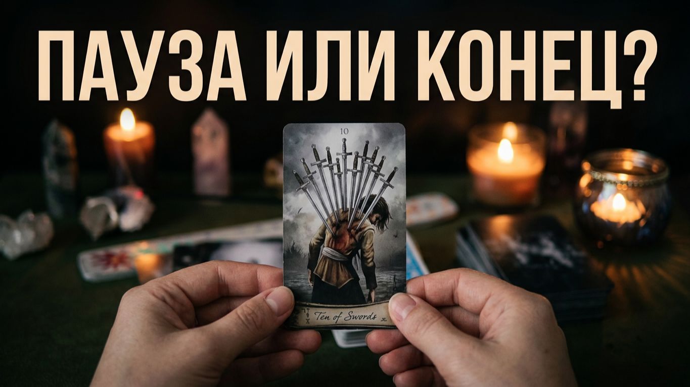 Он пропал с радаров | Пауза или с концами | Общий Таро-расклад