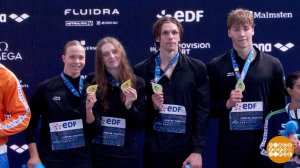 Финальные заплывы Чемпионата Европы: не только скорость, но и тактика! Доброе утро. Фрагмент выпу...