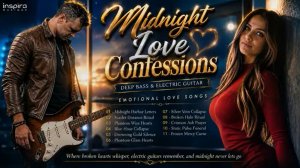 Midnight Love Confessions  Deep Bass & Electric Guitar _ Emotional Love Songs