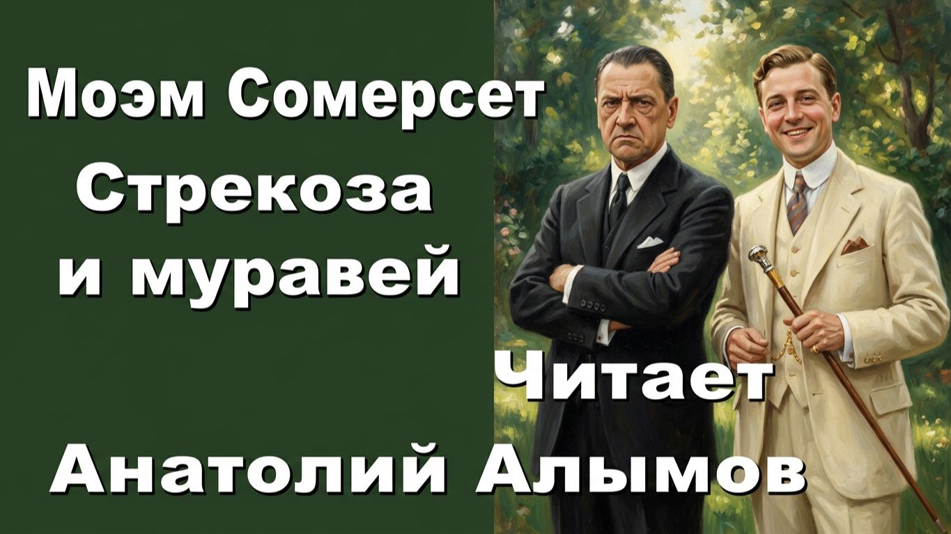 Моэм Сомерсет. Стрекоза и муравей. Читает Анатолий Алымов. Аудиокнига