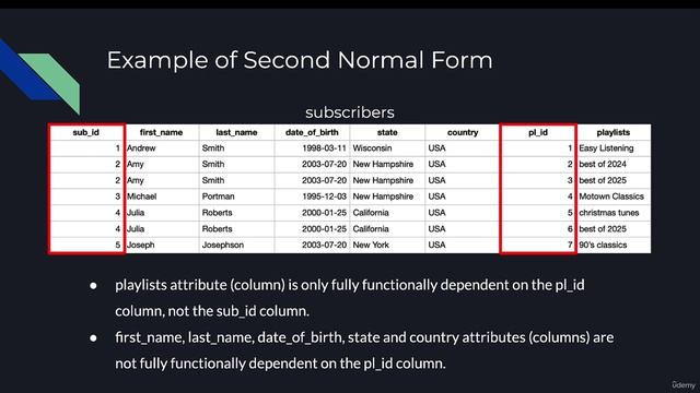 05 4 - Second Normal Form