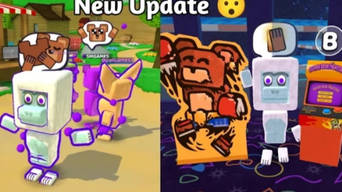ДИНОЗАВРЫ В Super Bear Adventure!