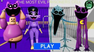 КЭТНАП БАРРИ ПРОТИВ БЕГСТВА КЭТНАП БАРРИ ИЗ ТЮРЬМЫ! Полный игровой процесс в OBBY #roblox