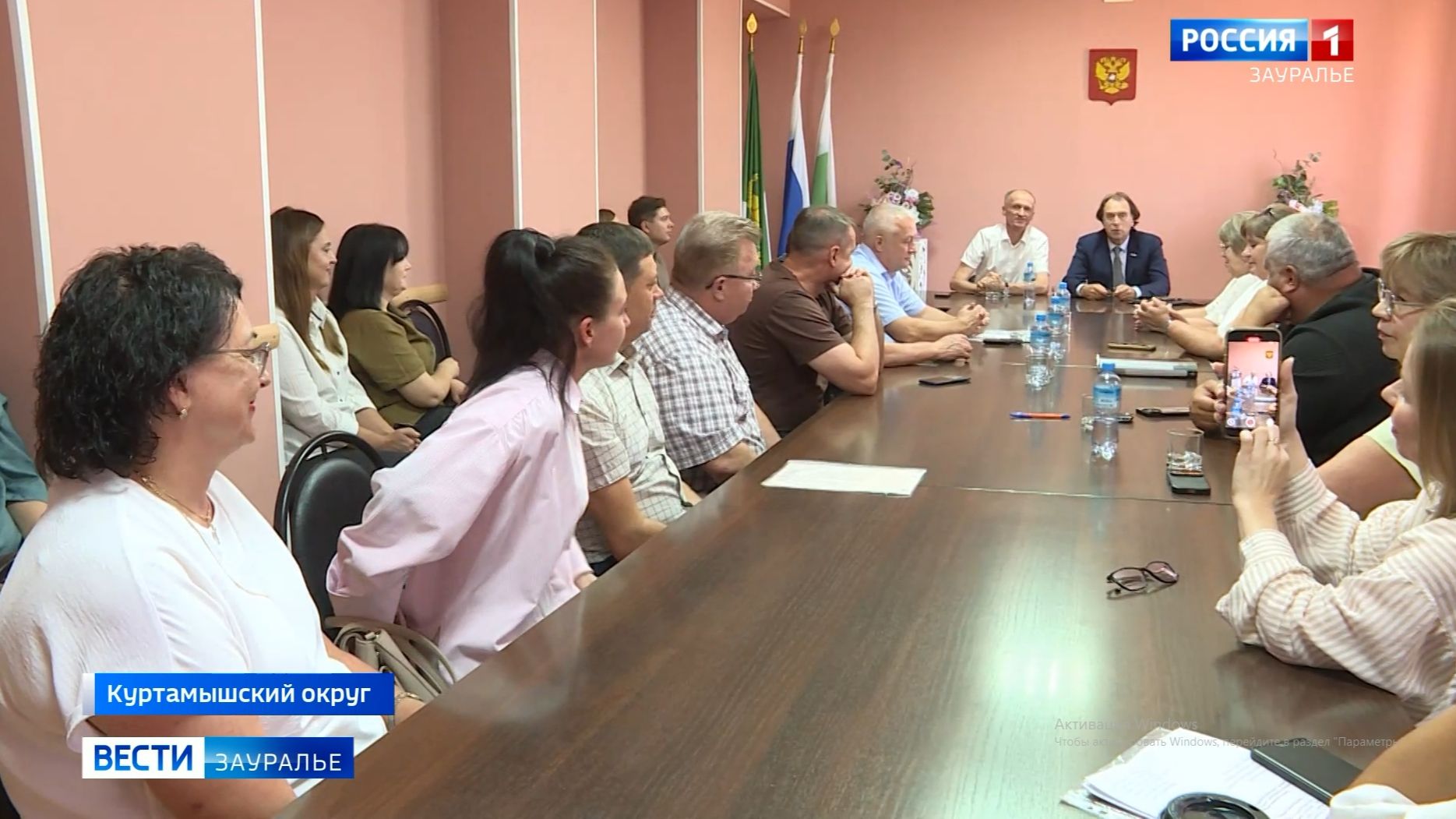 Депутат Государственной Думы Сергей Лисовский посетил Куртамыш