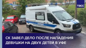 СК завел дело после нападения девушки на двух детей в Уфе