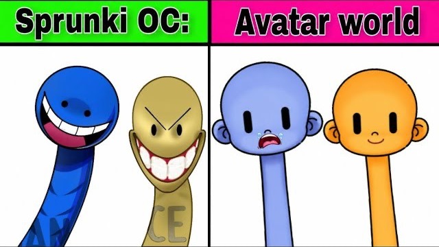 ⚡ МОЙ СПРУНКИ OC: VERITY Vs FALSITY (PHASE 2) In AVATAR WORLD 😱🔥