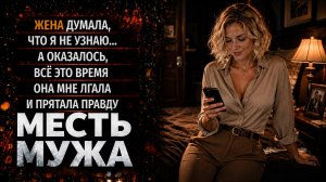 ЖЕНА ДУМАЛА Я НЕ УЗНАЮ... СКРЫВАЯ ПРАВДУ, ЛГАЛА. МЕСТЬ МУЖА