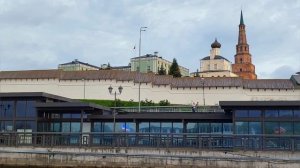 Сказочно красивые виды Казани с борта теплохода