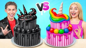 Мальчики VS Девочки Украшение Торта Челлендж с Multi DO Smile