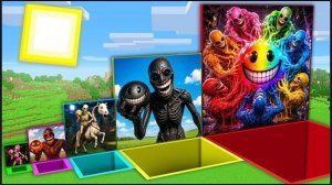ЧТО НАХОДИТСЯ ВНУТРИ ВСЕХ ТАЙНЫХ ПЕЩЕР МАЙНКРАФТА- НОВЫЕ МОБЫ И БОССЫ Minecraft