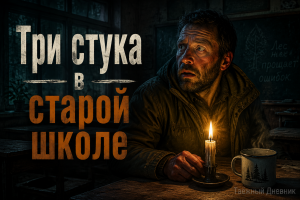 Тёплая печь в заброшенной уральской школе