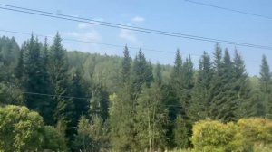 Водораздел Красноярск. С дачи домой