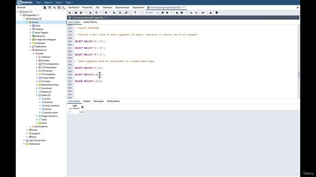 11 12. NULLIF Function