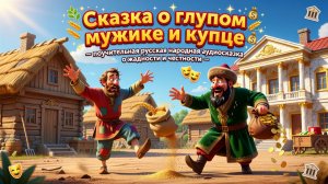 🌾💰✨ Сказка о глупом мужике и купце — поучительная русская народная аудиосказка
