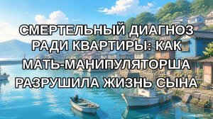 СМЕРТЕЛЬНЫЙ ДИАГНОЗ РАДИ КВАРТИРЫ: КАК МАТЬ-МАНИПУЛЯТОРША РАЗРУШИЛА ЖИЗНЬ СЫНА