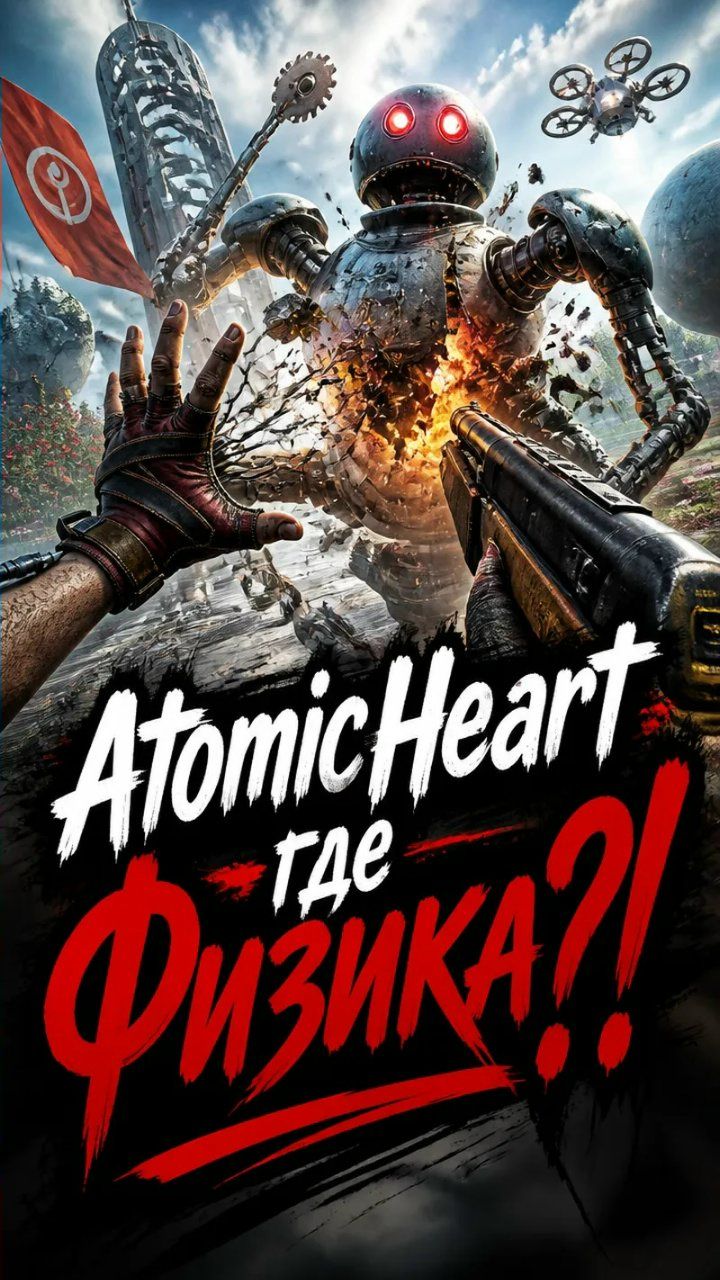 Atomic Heart ► Интерактивность в играх стала проще!? ► Тест игры на Gtx1650 (D6)