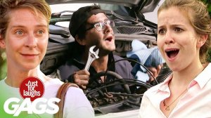 Лучшие из автомобильных розыгрышей, том.4 #Просто для смеха, подборка