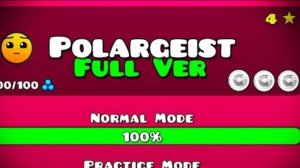 [ MUSIC SOUNDS ]  POLARGEIST FULL VERSION BY: ITZAPACIVICVN Geometry Dash 2.11