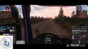 Euro Track simulator 2. Amway 921 & Avers. Посадил девочку за руль грузовика и поехал следом.