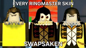 Победа с каждым скином RINGMASTER — Swapsaken (Roblox)