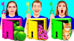 Выбери Правильный Ключ Челлендж # Смешные Ситуации с Едой от Fun Challenge