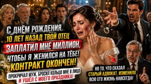 Контракт окончен», — сказал муж. Но почему адвокат отца ждал именно этих слов?
