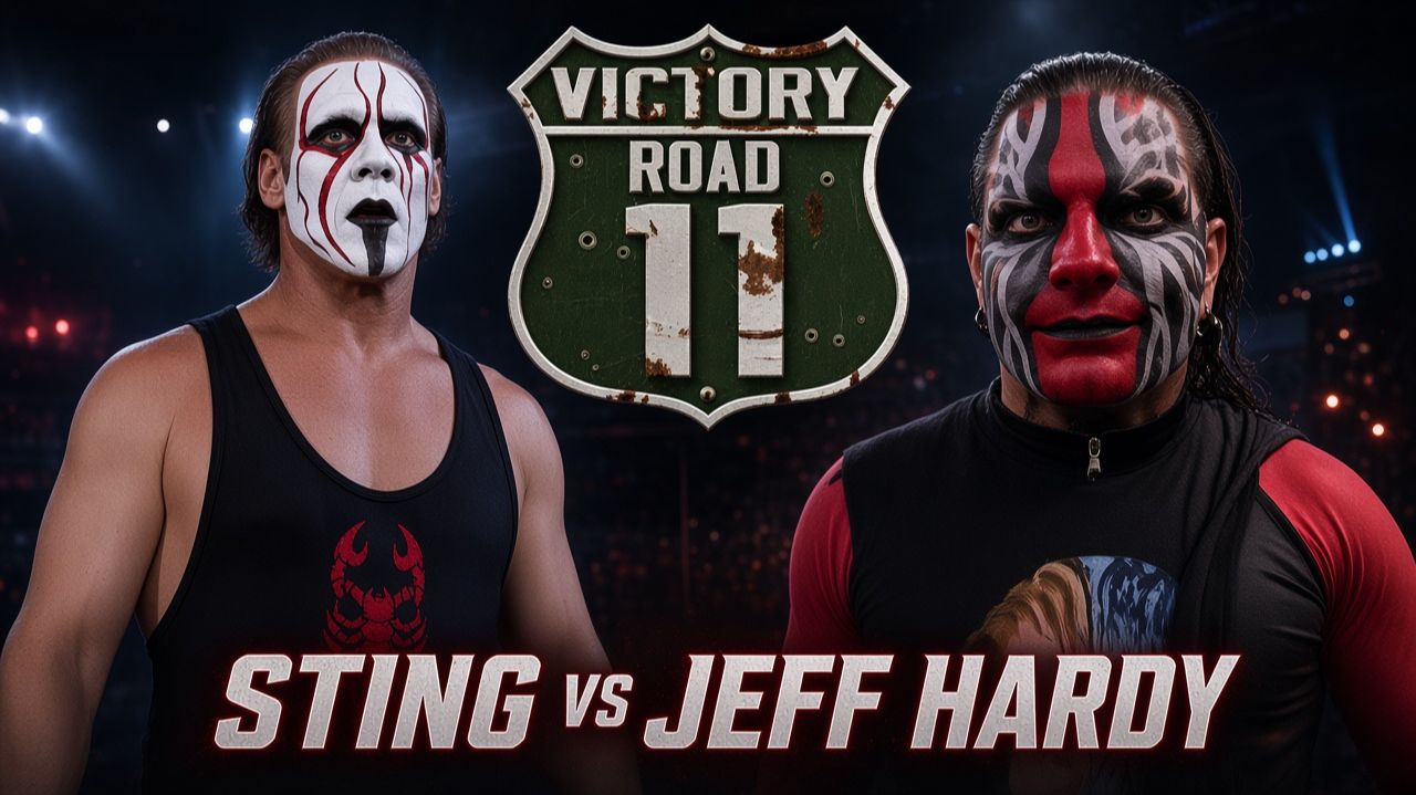 Jeff Hardy Vs Sting (TNA Victory Road, 2011)