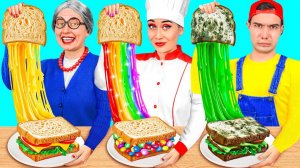 Кулинарный Челлендж# Я против Бабушки # Вкусные Кухонные Рецепты от KiKi Challenge